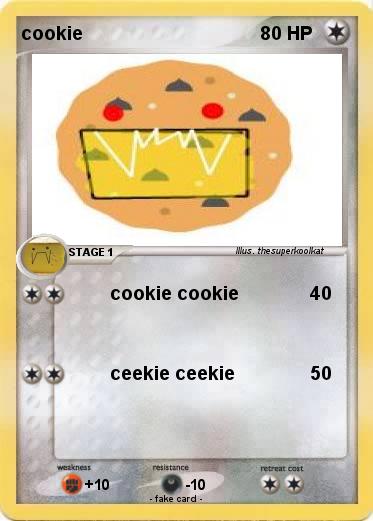 Pokemon cookie