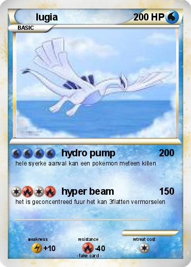 Pokemon lugia