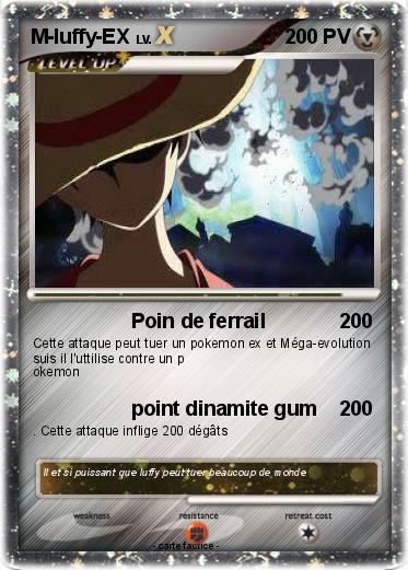 Pokemon M-luffy-EX