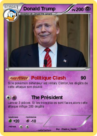 Pokemon Donald Trump