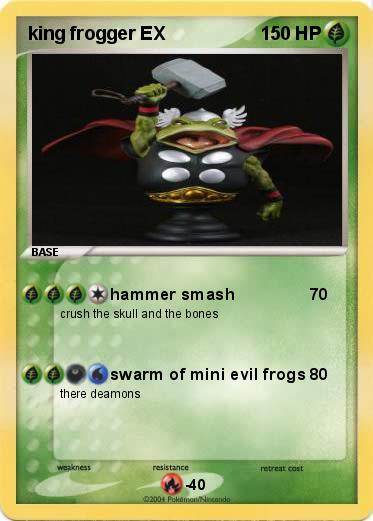 Pokemon king frogger EX