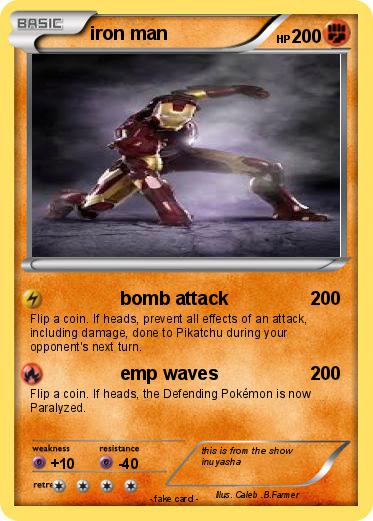 Pokemon iron man