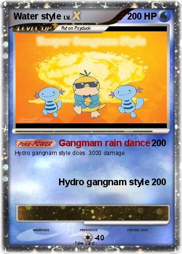 Pokemon Water style