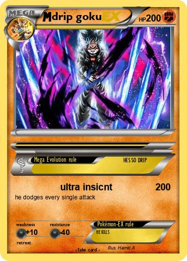 Pokemon drip goku