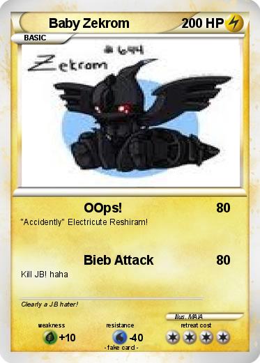 Pokemon Baby Zekrom