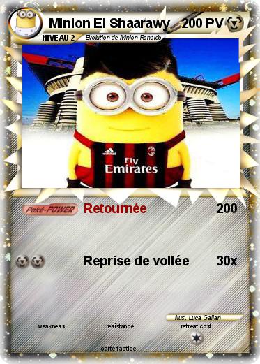 Pokemon Minion El Shaarawy