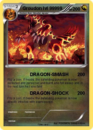 Pokemon Groudon lvl 99999