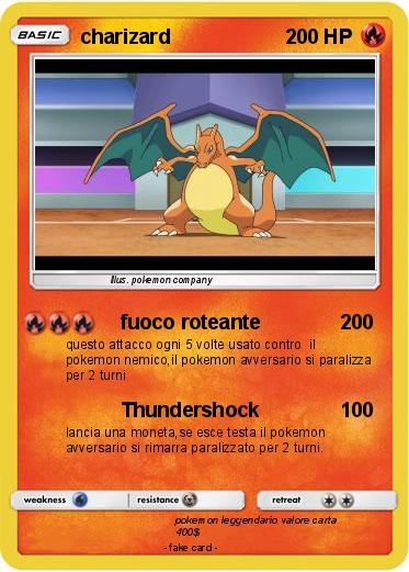 Pokemon charizard