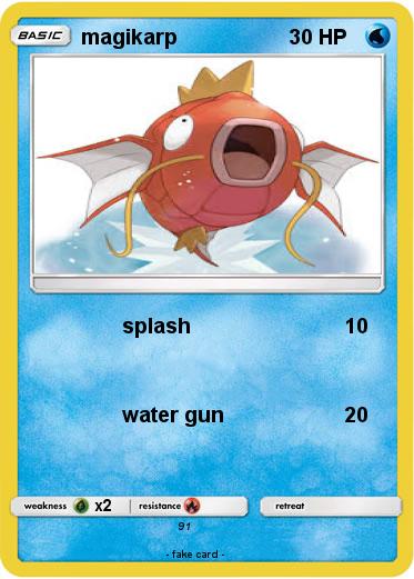Pokemon magikarp