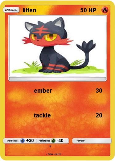 Pokemon litten