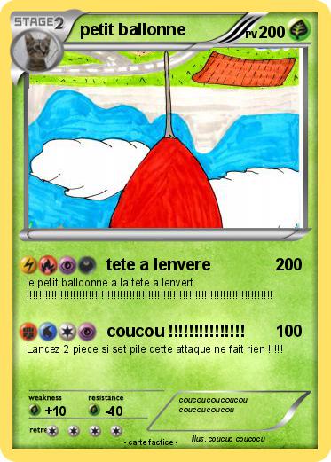 Pokemon petit ballonne