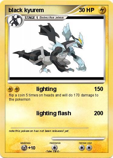 Pokemon black kyurem