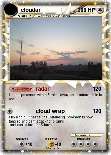 Pokemon cloudar