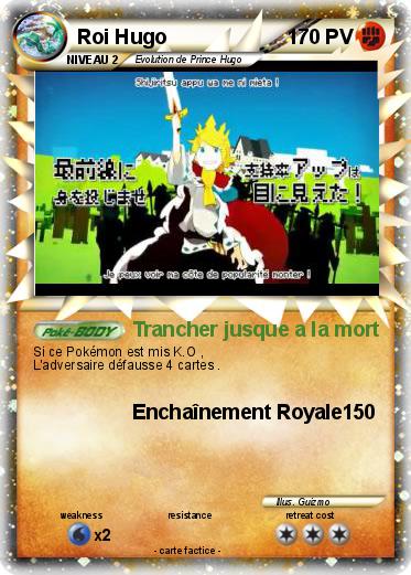 Pokemon Roi Hugo