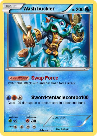 Pokemon Wash buckler