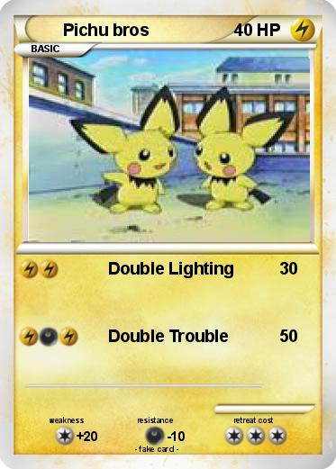 Pokemon Pichu bros