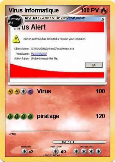 Pokemon Virus informatique