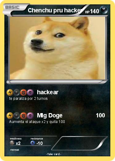 Pokemon Chenchu pru hacker