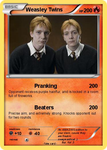 Pokemon Weasley Twins