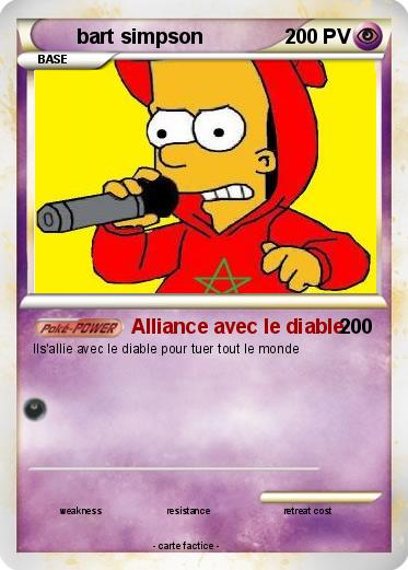 Pokemon bart simpson