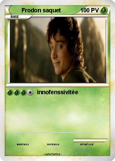 Pokemon Frodon saquet