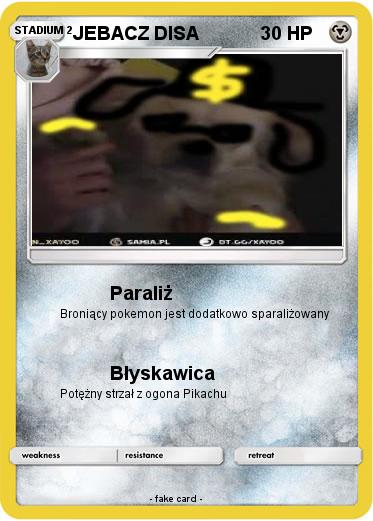 Pokemon JEBACZ DISA