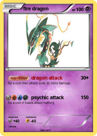 Pokemon fire dragon