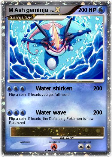 Pokemon M Ash gerninja