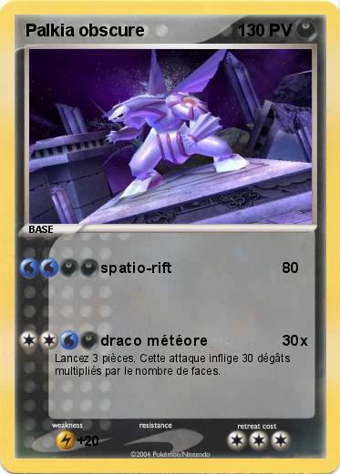 Pokemon Palkia obscure