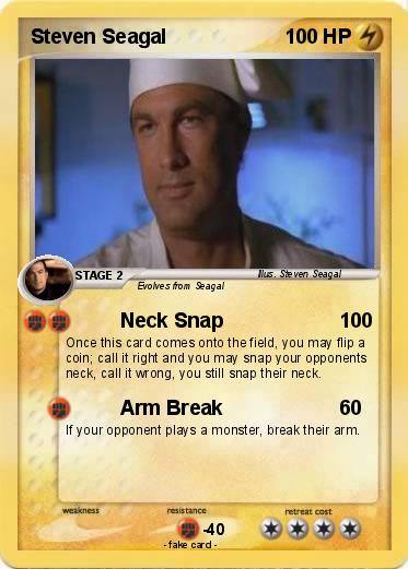 Pokemon Steven Seagal