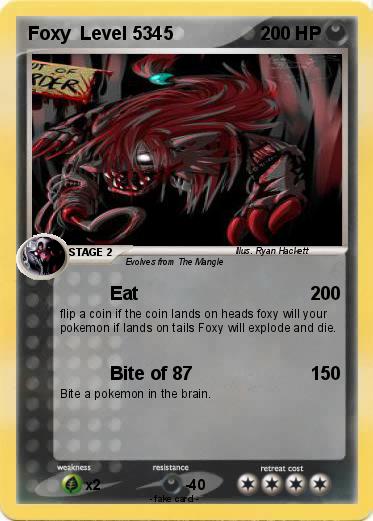 Pokemon Foxy  Level 5345