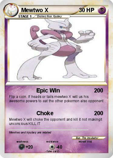 Pokemon Mewtwo X