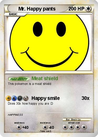 Pokemon Mr. Happy pants