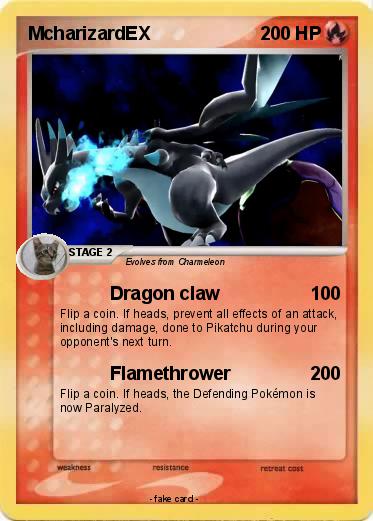 Pokemon McharizardEX