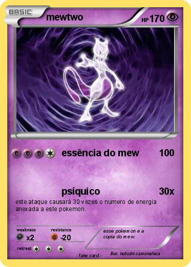 Pokemon mewtwo