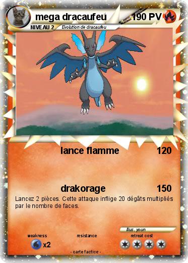 Pokemon mega dracaufeu