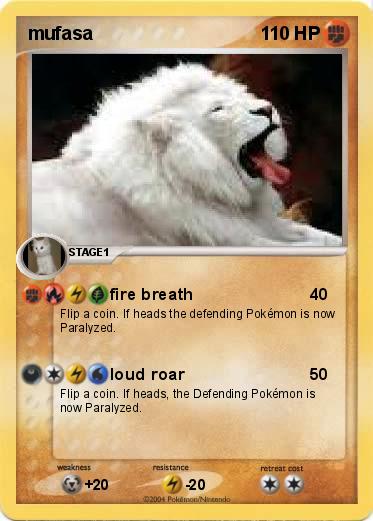 Pokemon mufasa