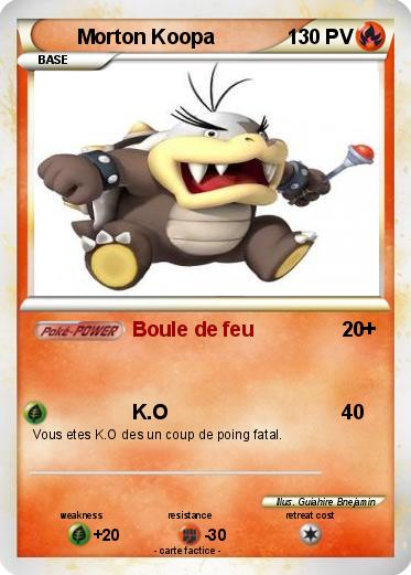 Pokemon Morton Koopa