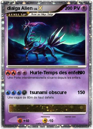 Pokemon dialga Alien