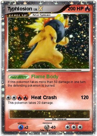 Pokemon Typhlosion