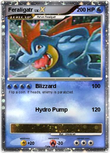 Pokemon Feraligatr