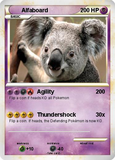 Pokemon Alfaboard