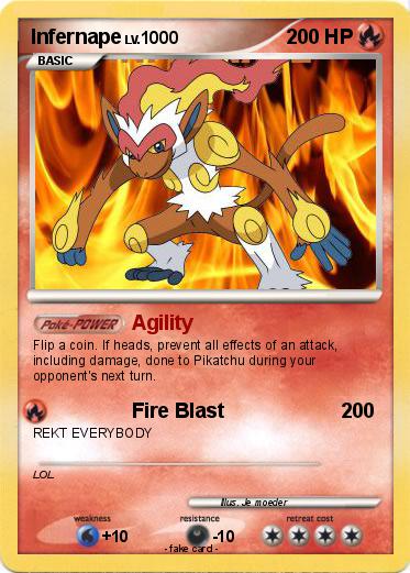 Pokemon Infernape