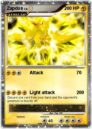 Pokemon Zapdos