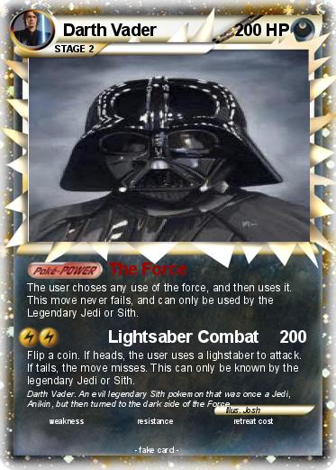 Pokemon Darth Vader