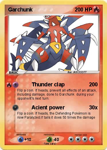 Pokemon Garchunk