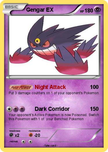 Pokemon Gengar EX