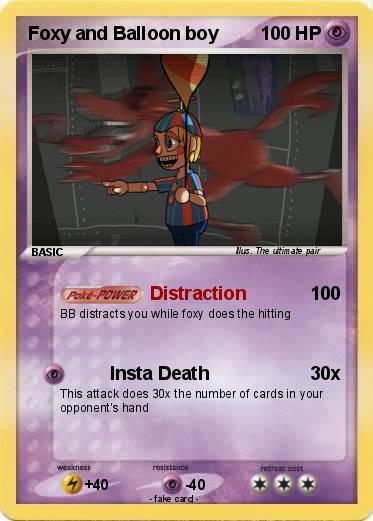 Pokemon Foxy and Balloon boy