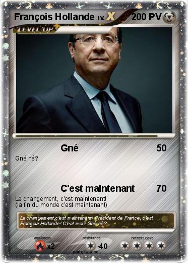 Pokemon François Hollande