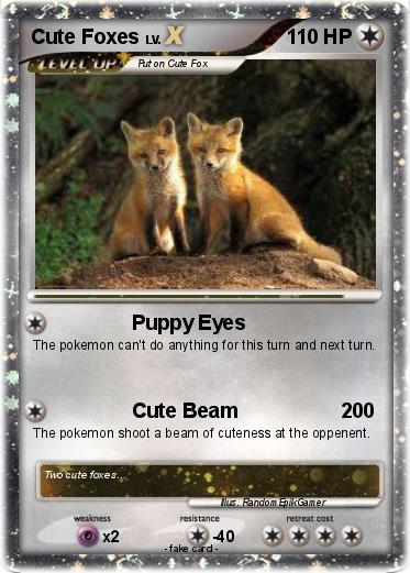 Pokemon Cute Foxes